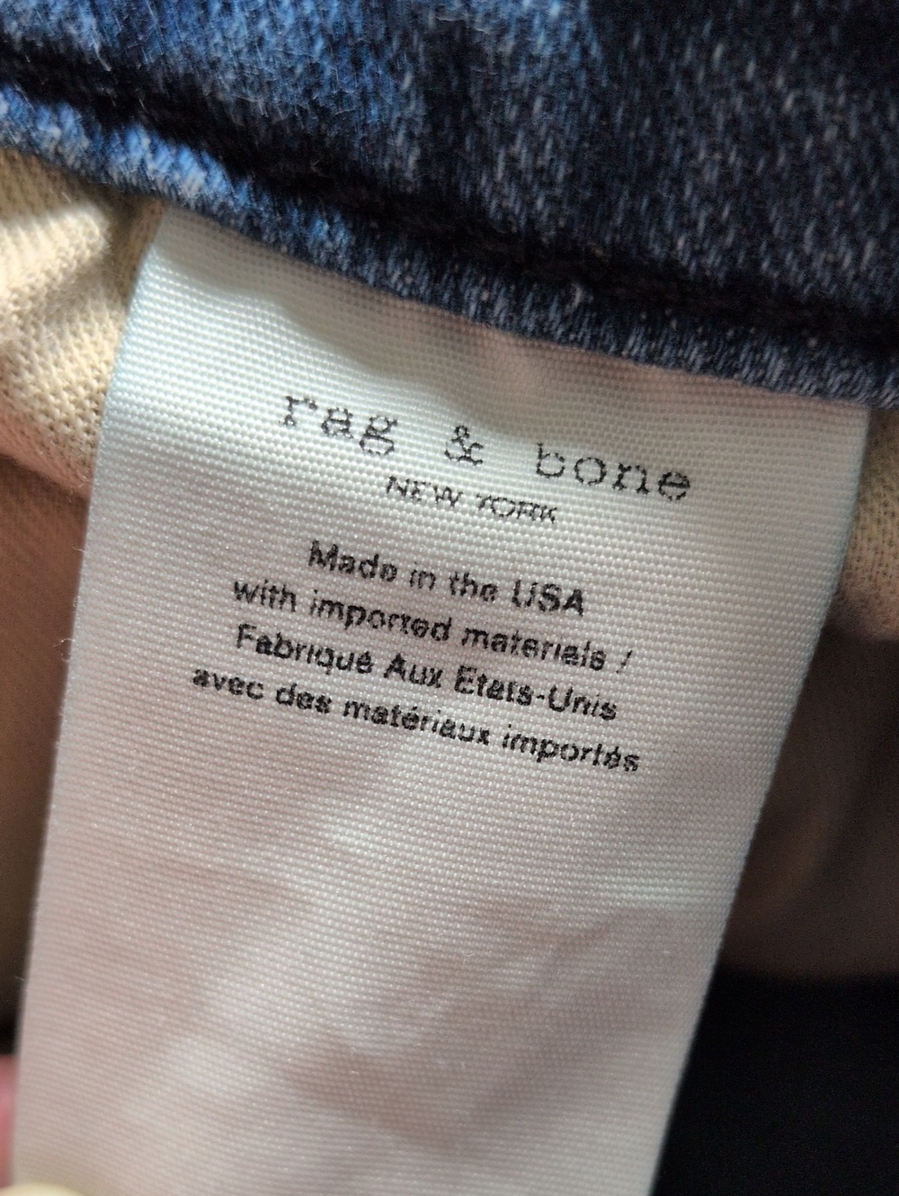 RAG & BONE I 'Dre' Low-Rise Sapphire Faded Blue Relaxed Slim Boyfriend Jeans, 28 - Picture 13 of 16